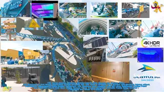 [4K] Arctic Rescue Coaster On-Ride and Entrance to Exit Queue POV Ultra-HD | SeaWorld San Diego 2023