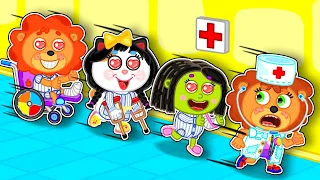 LeonCito | ¡Oh, no! La hermana fue al hospital | Dibujos animados | Video Para Niños
