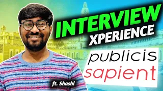 PUBLICIS SAPIENT | Interview Experience #publicissapient #onboarding #akshayhangaragi