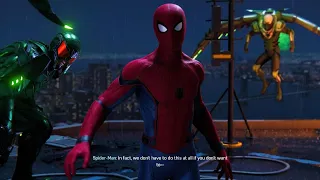 Spider-Man vs Sinister Six RAFT Breakout Stark Suit Marvel's Spider-Man Remastered PS5