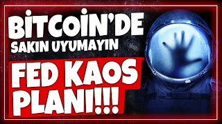 BİTCOİNDE FED KAOS PLANI TERS KÖŞE!!! GÜNCEL ALTCOİN ANALİZİ!!! BTC SON DURUM