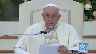 Veglia ecumenica di preghiera per il Sinodo, discorso di Papa Francesco - 30 settembre 2023