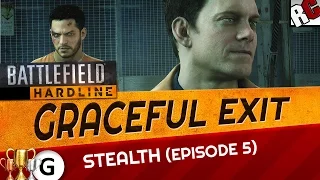 Battlefield: Hardline - GRACEFUL EXIT Achievement / Trophy Guide - (Stealth Episode 5 Walkthrough)