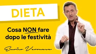 Dieta dopo le feste (5 errori da evitare)