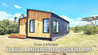 OMG! He Built A Gorgeous Off-Grid Pod For His Family /A Home In 6 weeks! From 2,490,000 /prefab home