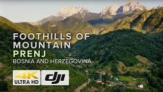 FOOTHILLS OF MOUNTAIN PRENJ IN BOSNIA AND HERZEGOVINA [DJI Mavic Air 2]