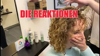 EMOTIONEN 👍🏻 NUR DIE ERGEBNISSE VON DEN LOCKENPROFIS THE REACTIONS FROM THE PERM EXPERTS