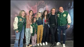 Jamie Campbell Bower meeting fans at the Mexico Zombie Horror Festival. February 18th 2023.