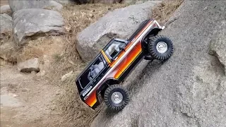 Traxxas TRX4 Ford Bronco Rock Crawling