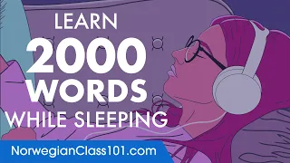 Norwegian Conversation: Learn while you Sleep with 2000 words