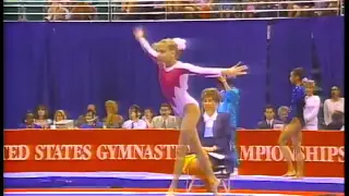 Shannon Miller - Floor Exercise - 1993 U.S. Gymnastics Championships - Women - All Around