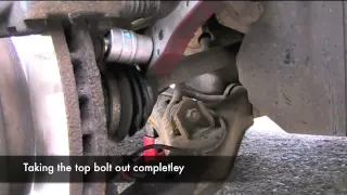 Changing Brake Disks and Pads on a Nissan Primera