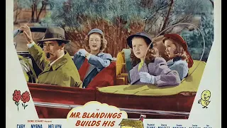 LUX RADIO THEATER  MR  BLANDINGS BUILDS HIS DREAM HOUSE   CARY GRANT