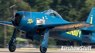 Oshkosh Warbird/Military Arrivals (Monday Part 1) - EAA AirVenture Oshkosh 2019