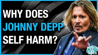 Johnny DEPP cuts self in front of AMBER HEARD - Why do people self harm? PSYCHIATRIST assesses