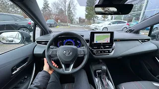 2022 Toyota Corolla Touring Sports GR Test Drive POV | Ambience Binaural Sound