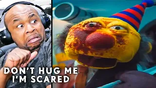 Reacting To Dont Hug Me Im Scared BANNED T.V. Show