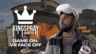 THIS is What a Graffiti Artist Made in VR | Kingspray Graffiti VR | Game On: VR Face Off!