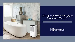 Обзор осушителя воздуха Electrolux серии EDH-12