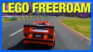 Forza Horizon 4 : LEGO Freeroam Gameplay!! (Full Map, House Building & Exploring)