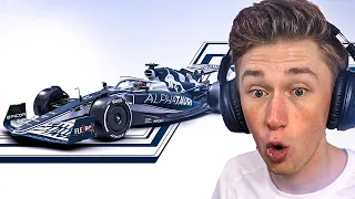 AlphaTauri 2022 Formula 1 Car Reveal Reaction