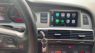 WIRELESS CARPLAY ON MMI 2G | AUDI A6 C6