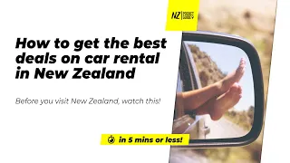 🗺️ How to get the best deals on car rental in New Zealand - NZPocketGuide.com