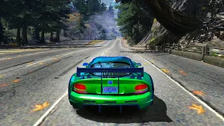 JV'S VIPER GAMEPLAY / RACES & POLICE CHASE / NEED FOR SPEED MOST WANTED 2005