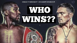 WHO WINS ?? | USYK VS JOSHUA FINAL PREDICTIONS