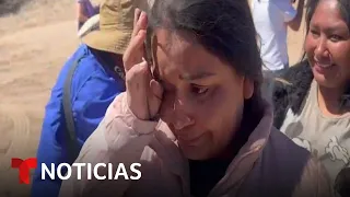 Migrantes llegan a la frontera con esperanzas de conseguir asilo en EE.UU. | Noticias Telemundo