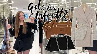 PARIS GALERIES LAFAYETTE SAINT LAURENT, MIU MIU, FENDI, PRADA, GIVENCHY, LOEWE, JACQUEMUS, & MORE