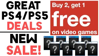 Great PS4/PS5 Game SALE Buy 2 Get 1 FREE!