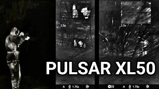 Pulsar Thermion 2 XL50 LRF Thermal Comparison