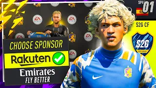 NEW SERIES!! CHOOSING OUR KIT SPONSOR?!🔥 - FIFA 22 CREATE A CLUB EP1