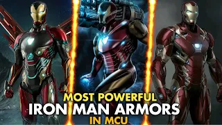 Top 10 Most Powerful Iron Man Armors in MCU(HINDI) | MCU Ranking.