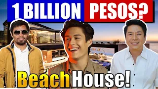Pinaka Magandang Beach House ng Mga Celebrities! | Celebrity Beach House