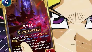 RYZE...OBLITERATE!! | Legends of Runeterra