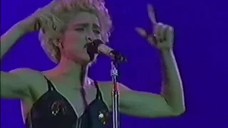 Madonna - Lucky Star TURIN - RAI ORIGINAL TV Broadcast - Who's that girl tour 1987