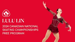 Lulu Lin | 2024 Canadian National Skating Championships Junior Women Champion