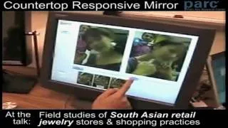 Countertop Responsive Mirror