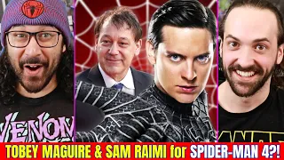 Tobey Maguire SPIDER-MAN 4 HAPPENING WITH SAM RAIMI DIRECTING?! Marvel | MCU