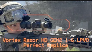 Vortex Razor HD GEN2 1-6X24mm LPVO Scope Perfect Replica Review - SPECPRECISION