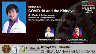 Webinar #4 | Stop COVID Deaths: Clinical Management Updates | COVID-19 and the Kidneys