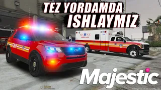 MAJESTIC 1/TEZ YORDAMDA NIMA GAP?/GTA V ROLE PLAY