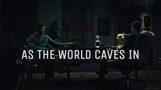 as the world caves in - hannibal/will (hannibal)