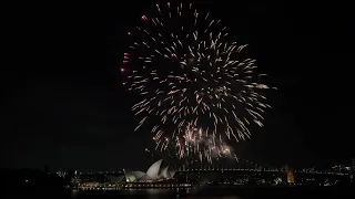 Sydney Harbour Fireworks - April 24, 2024