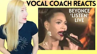Vocal Coach Reacts: BEYONCE 'Listen' Live on Oprah