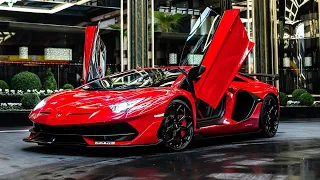 The LAMBORGHINI AVENTADOR SVJ a dream Supercar/0-60 mph in just 2.8 seconds/Lamborghini