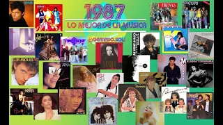 1987 -  87 pop tour - lo mejor de la música en español #luismiguel #chayanne #flans #timbiriche
