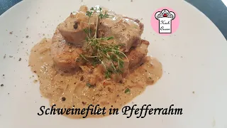 Schweinefilet in Pfefferrahm   |   Schnell & Einfach